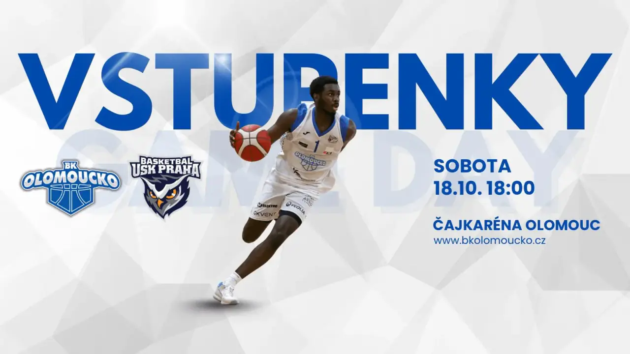 BK Olomoucko - USK Praha Basketbal