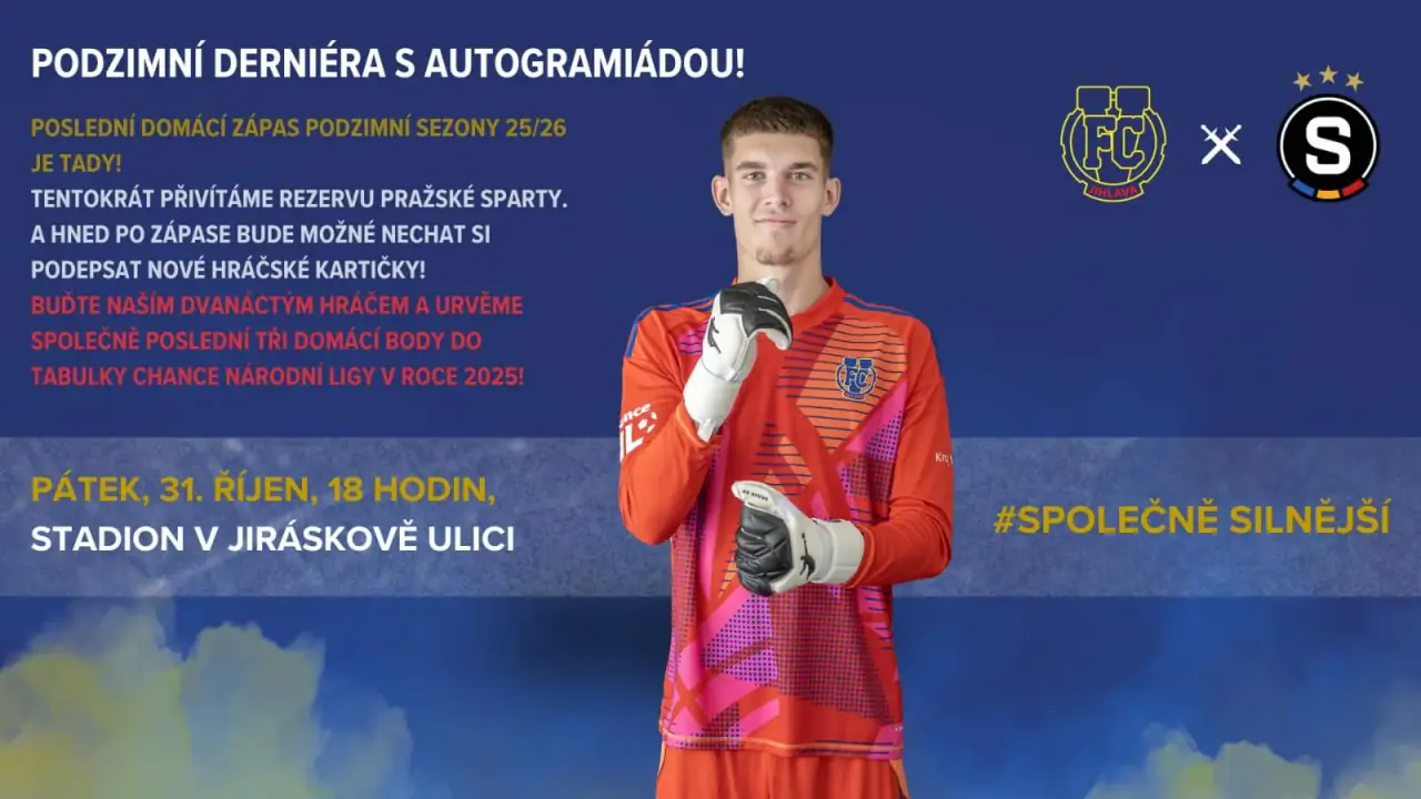 FC Vysočina Jihlava vs AC Sparta Praha B