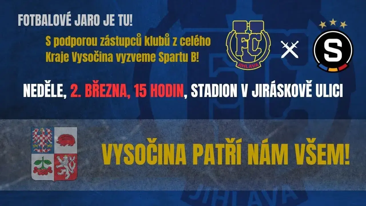 FC Vysočina Jihlava vs AC Sparta Praha B