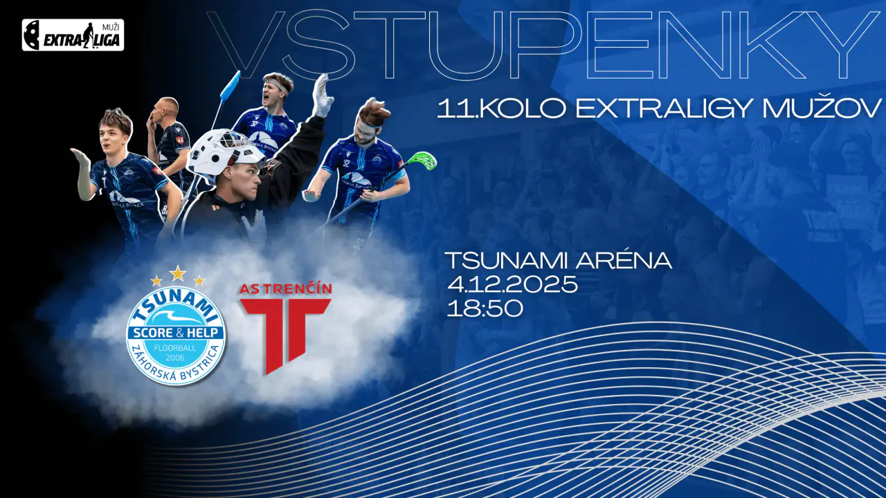 Tsunami Záhorská Bystrica vs Florbalový klub AS Trenčín