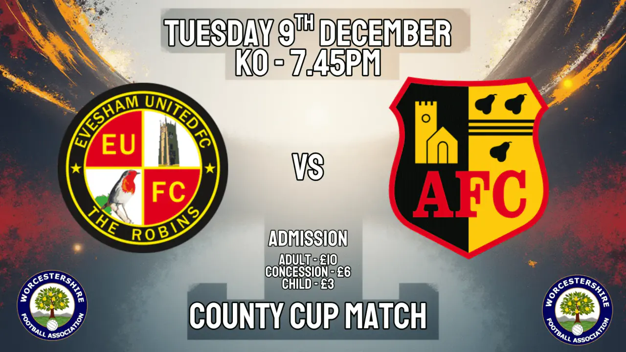County Cup - Evesham United FC vs Alvechurch FC
