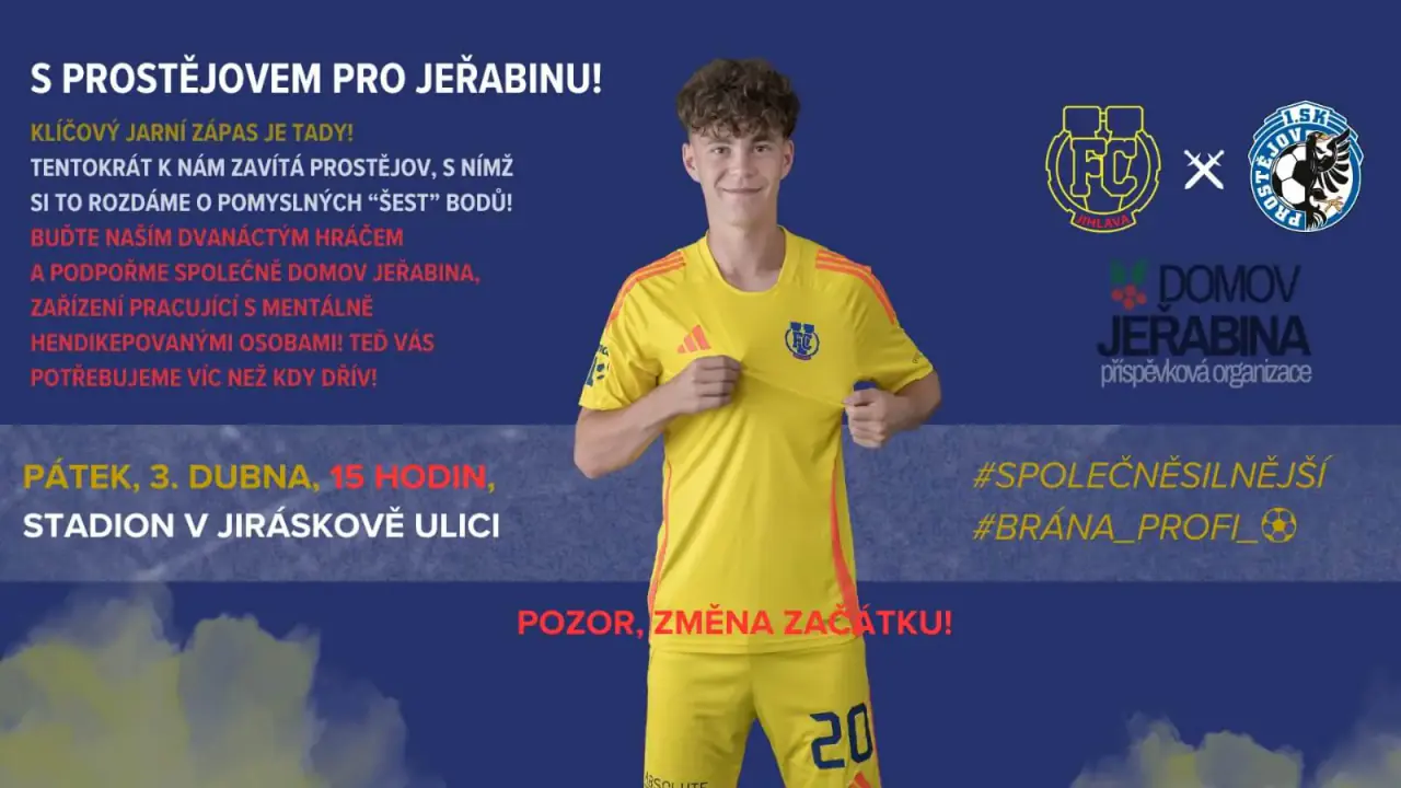 FC Vysočina Jihlava - 1. SK Prostějov