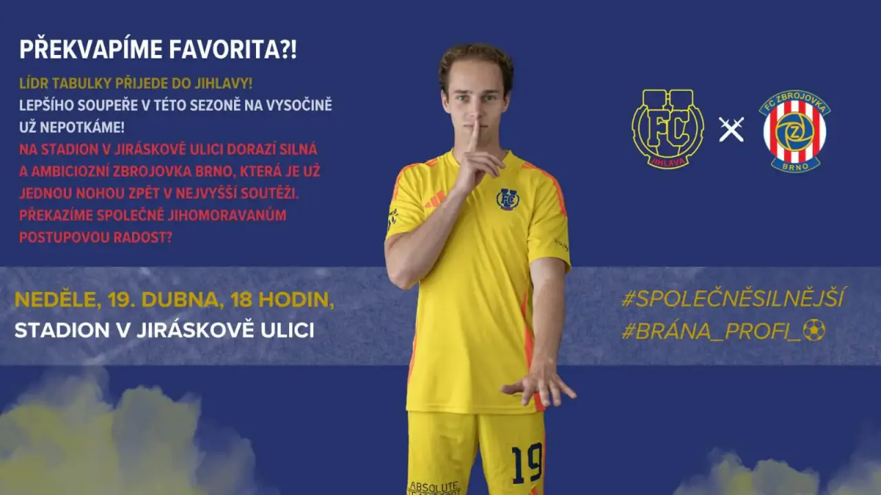 FC Vysočina Jihlava - FC Zbrojovka Brno