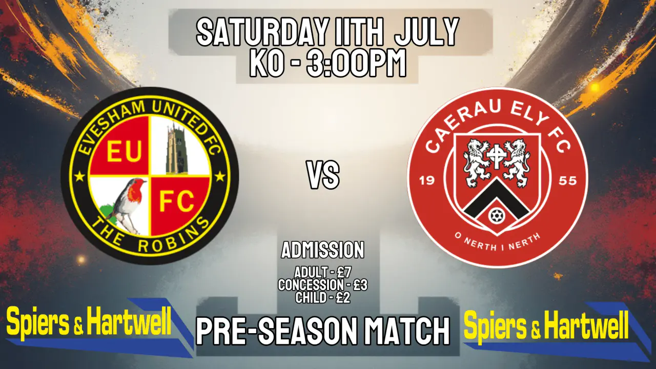 Evesham United FC vs Caerau Ely FC