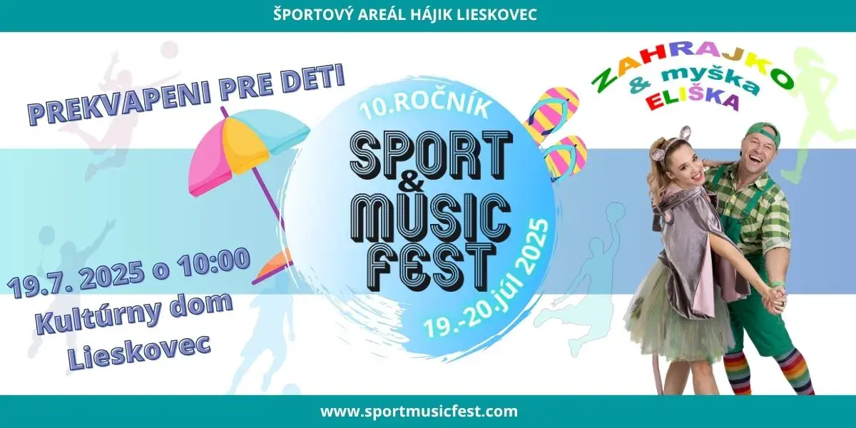 Sport&Music Fest - Zahrajko&Myška Eliška