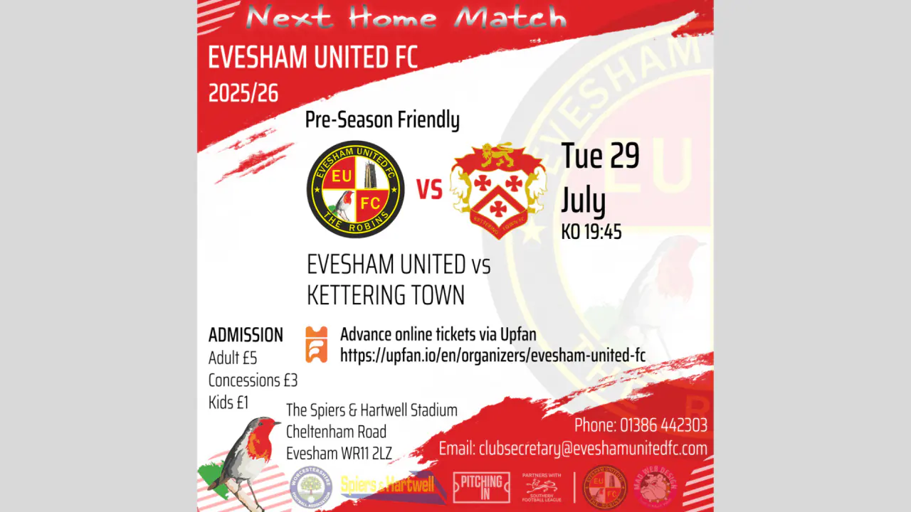 Evesham United FC vs Kettering Town