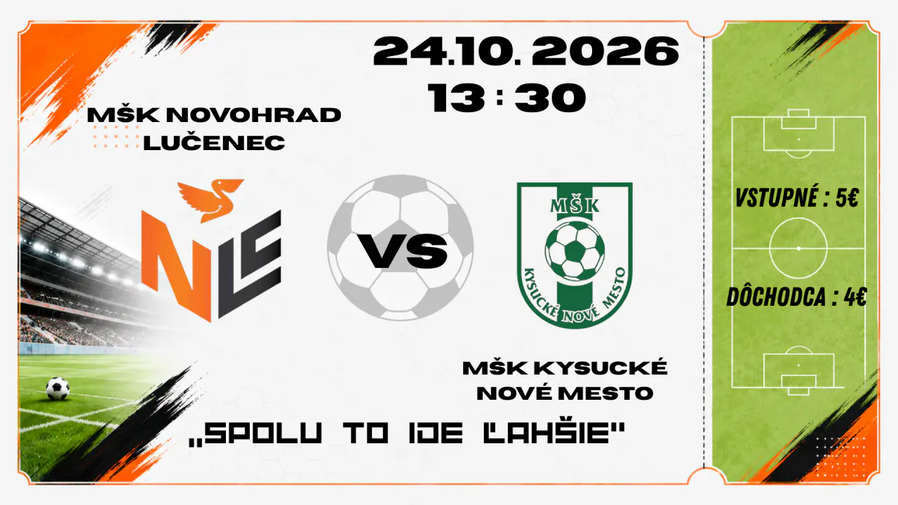 MŠK Novohrad Lučenec vs MŠK Kysucké Nové Mesto